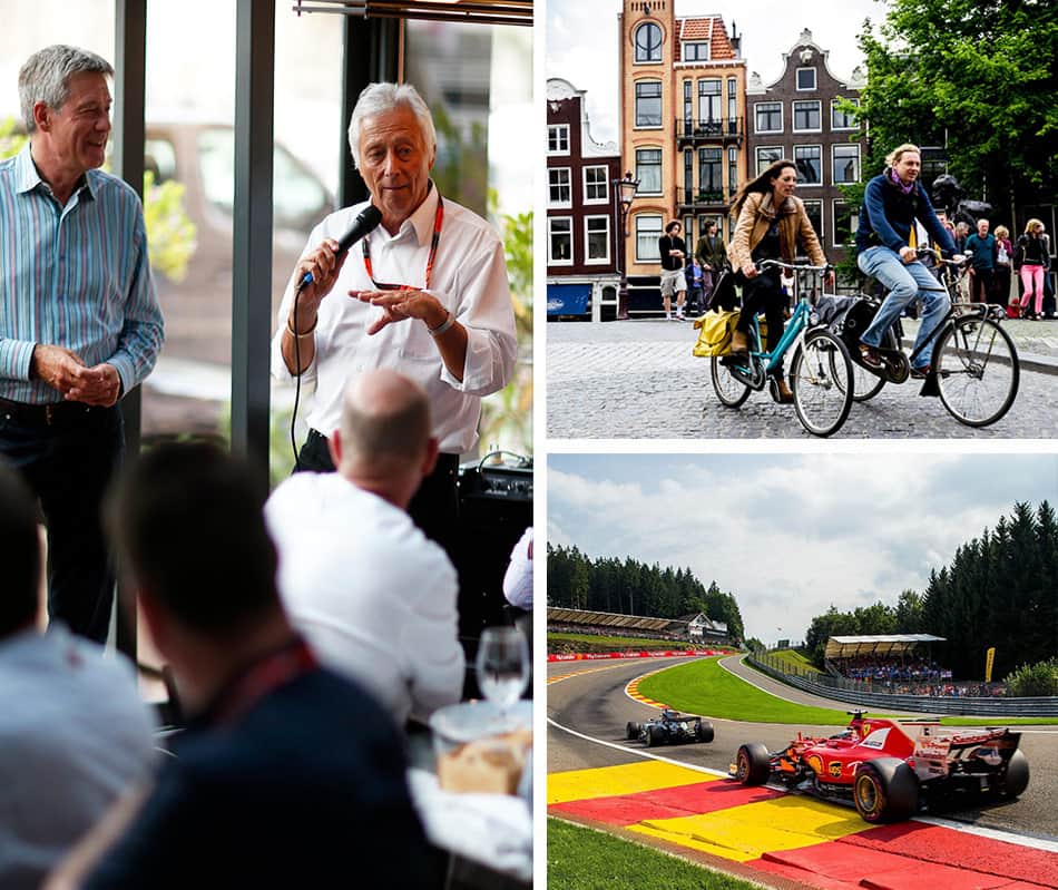 Exclusive Belgian Grand Prix hospitality from motorsport event specialists Motor Passion