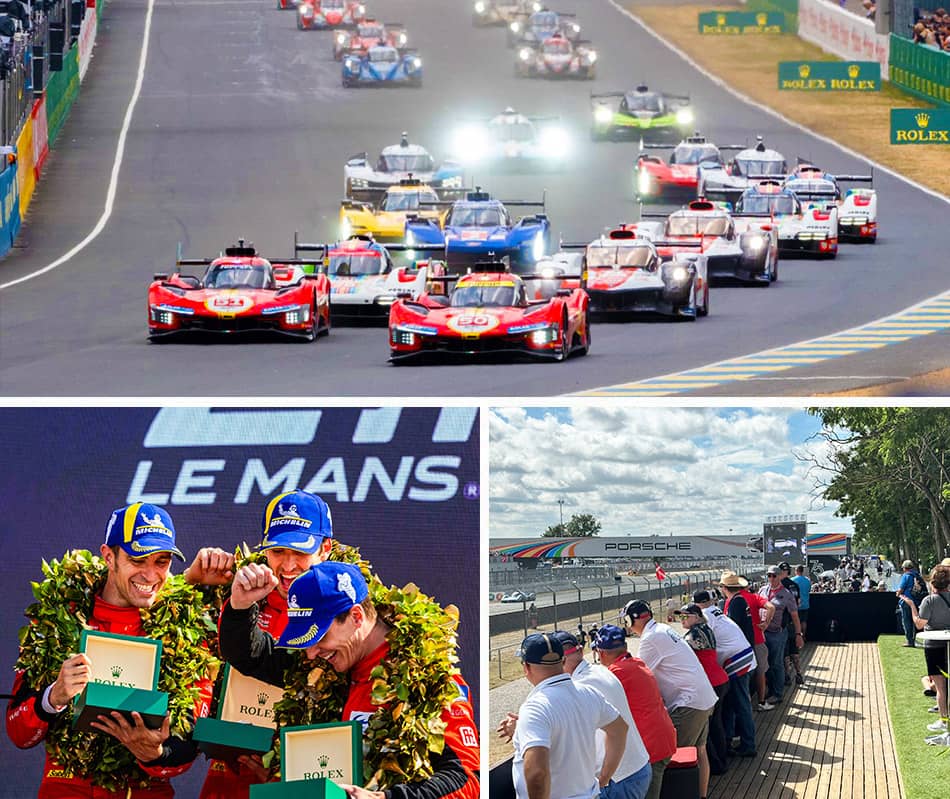 Tailor-made VIP hospitality packages for the Le Mans 24 Hours event from Motor Passion
